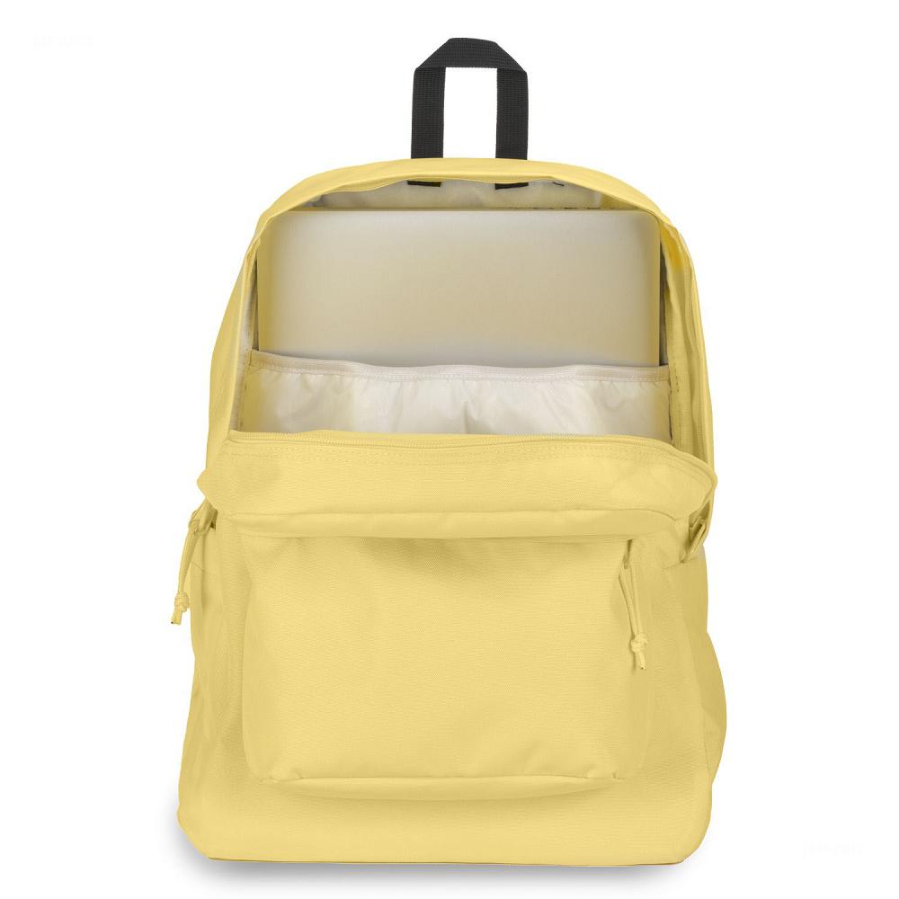 Yellow JanSport SuperBreak® Plus School Backpacks | MY_JS04B