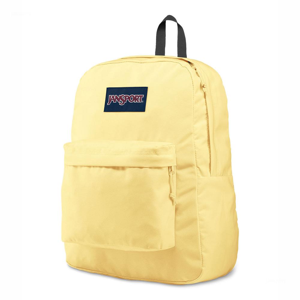 Yellow JanSport SuperBreak® Plus School Backpacks | MY_JS14B