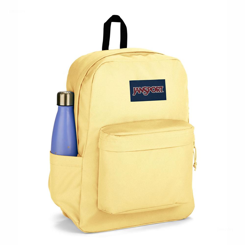 Yellow JanSport SuperBreak® Plus School Backpacks | MY_JS14B