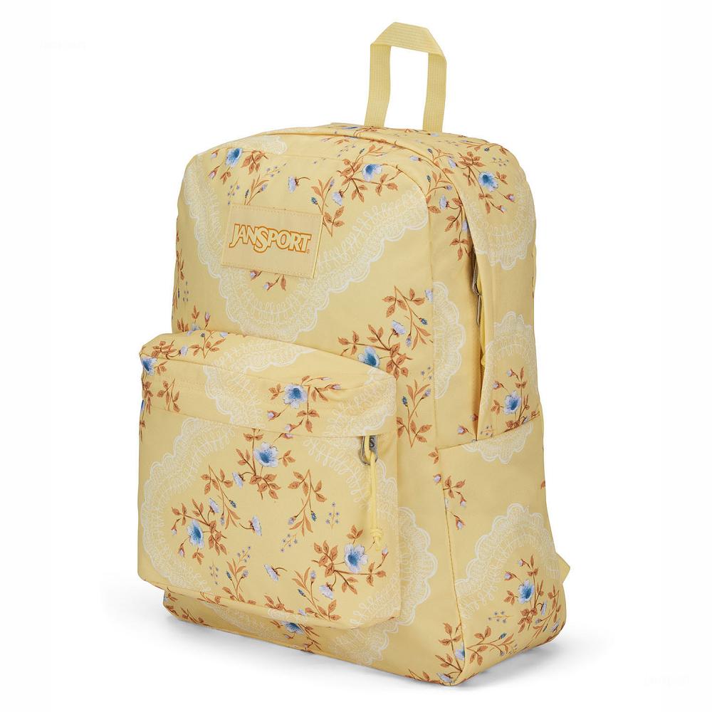 Yellow JanSport SuperBreak® Plus School Backpacks | MY_JS505
