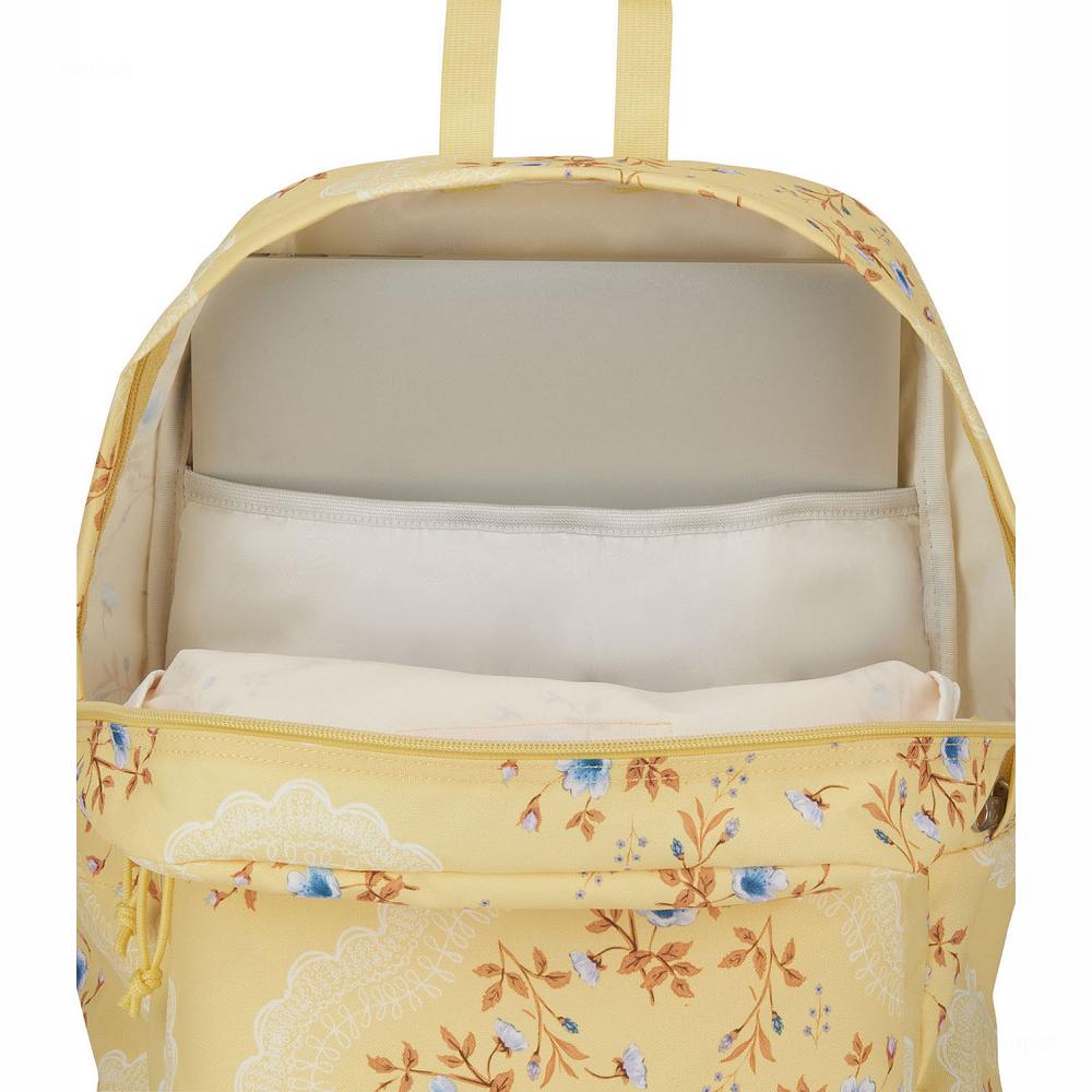 Yellow JanSport SuperBreak® Plus School Backpacks | MY_JS505