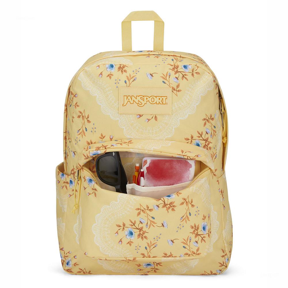 Yellow JanSport SuperBreak® Plus School Backpacks | MY_JS505